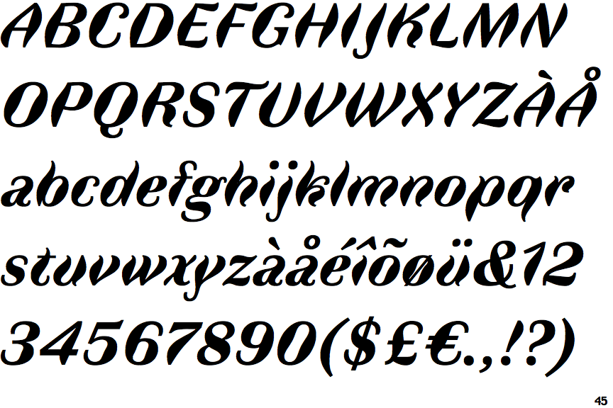 Faune Display Bold Italic