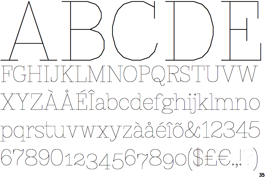 MAD Serif Light