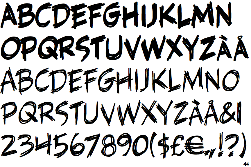 Identifont Wiccan Special