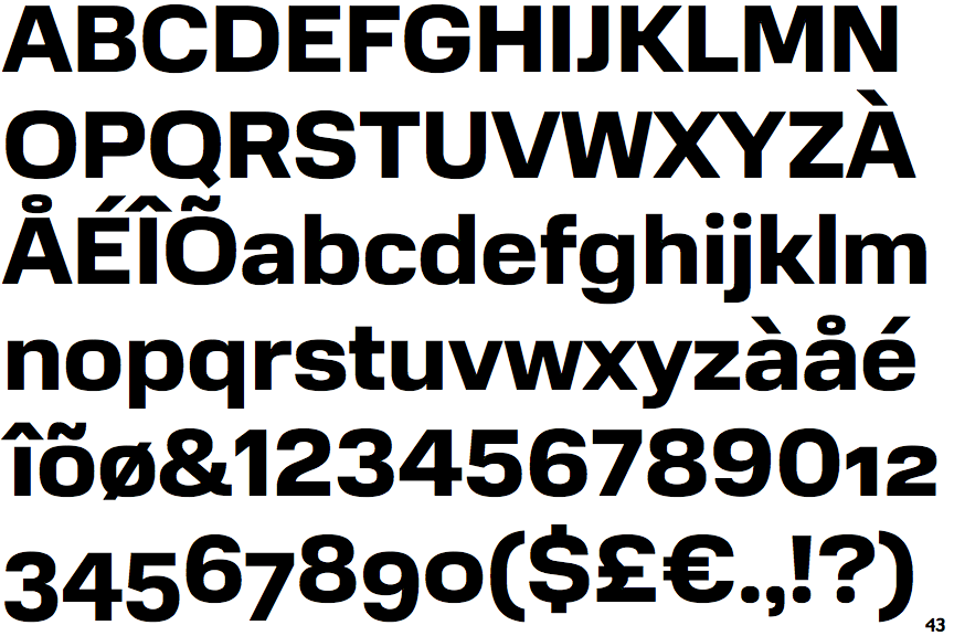 Identifont - Normalidad Text Bold