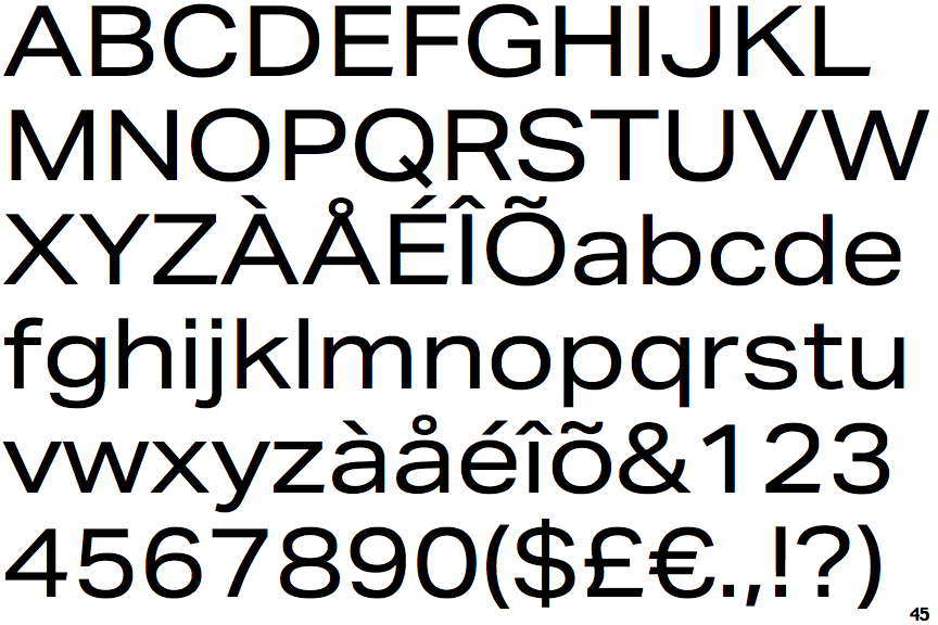 Aktiv Grotesk Extended