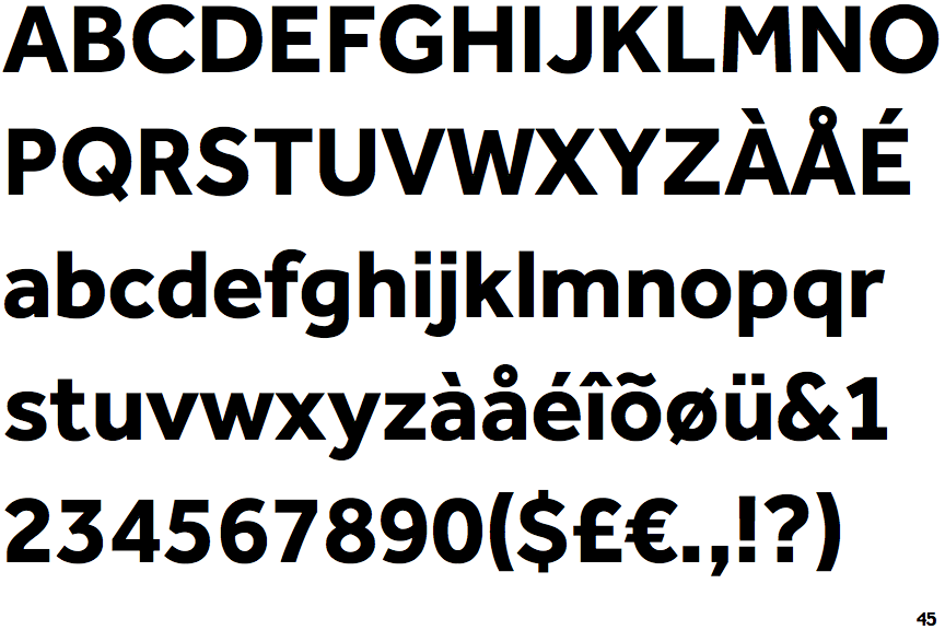 effra bold font