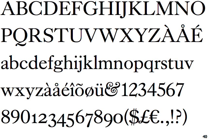 Kings Caslon Display