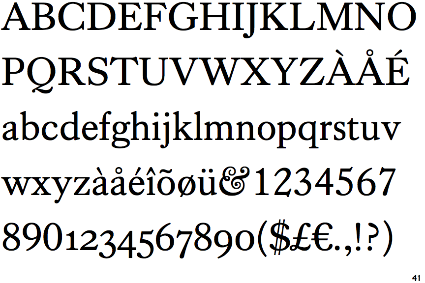 Kings Caslon