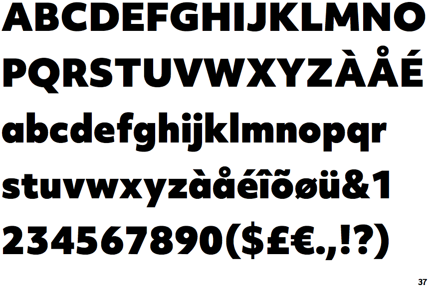 Identifont Objektiv Mk2 Black