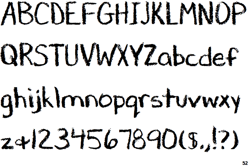 Identifont DJB Chalk it Up