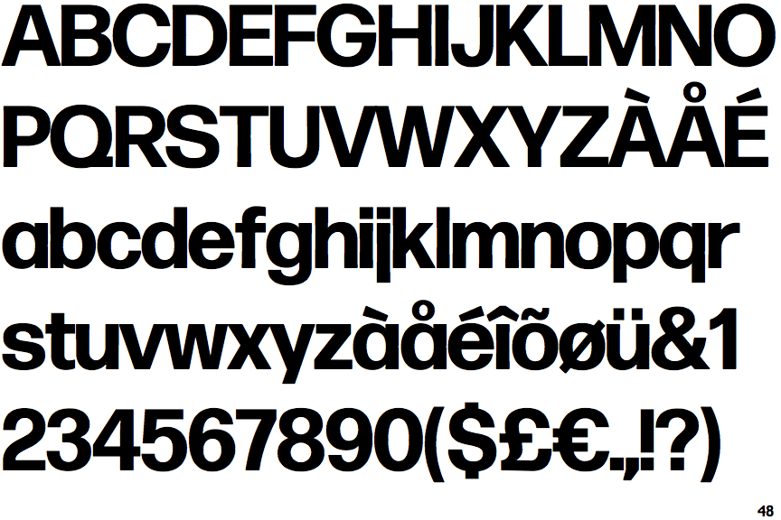 Identifont Forma Djr Banner Bold