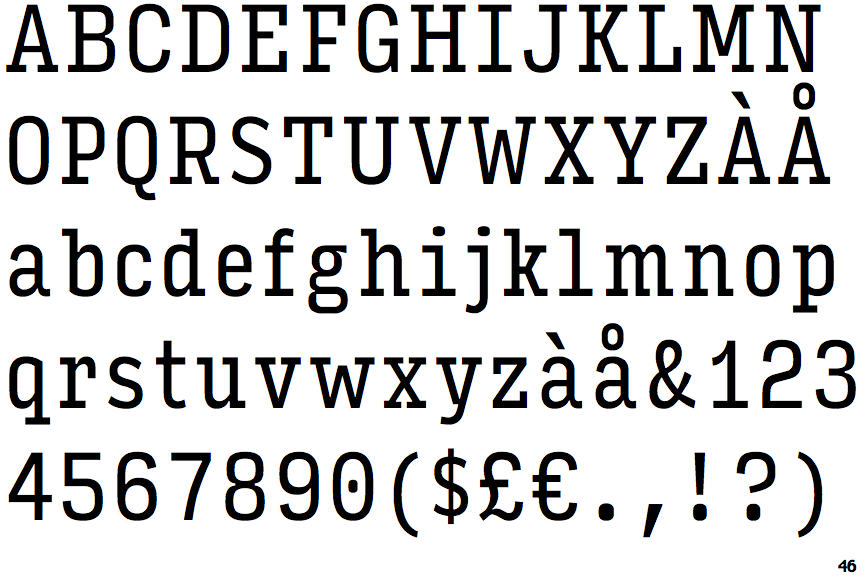 Input Serif Compressed