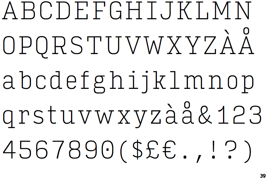 Input Serif Narrow Thin