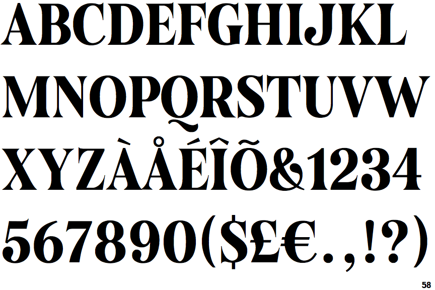 Karlie Serif Wide Condensed