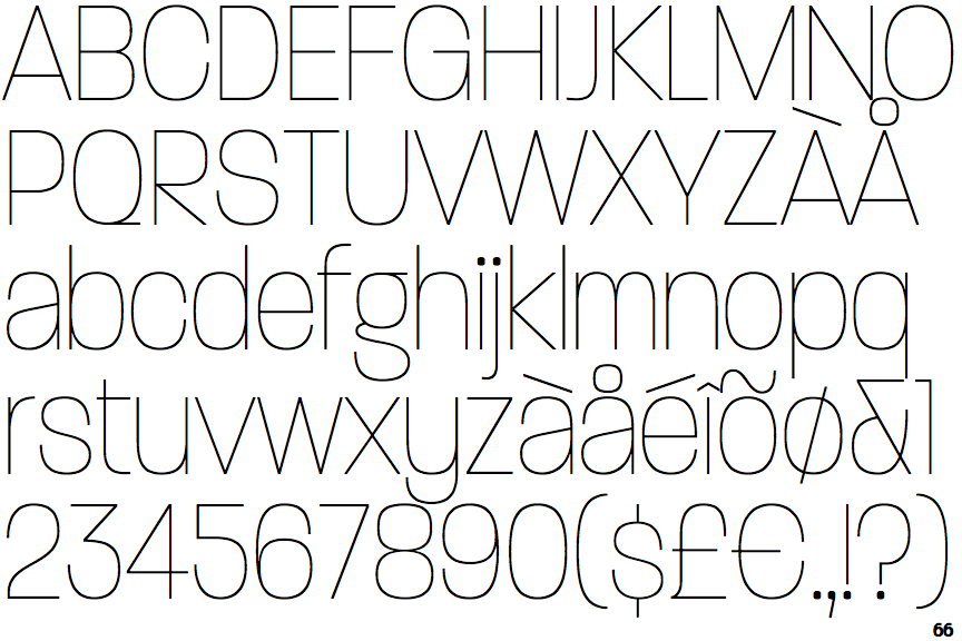 Paralucent Condensed Thin