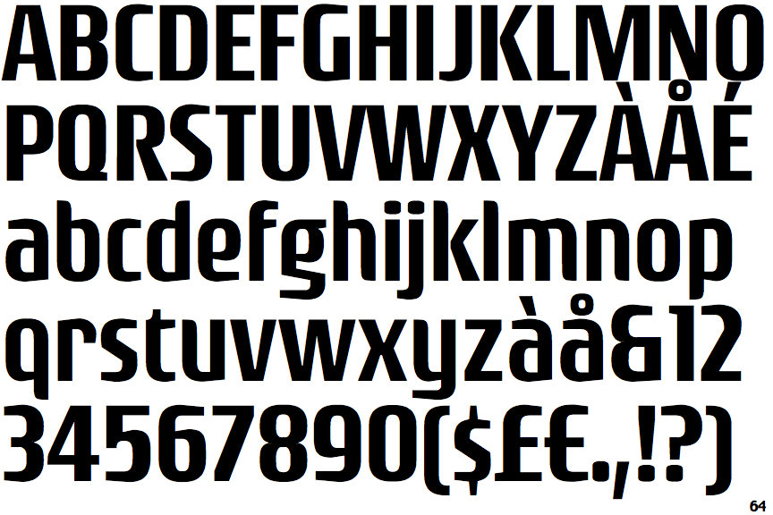 Identifont Rogue Sans