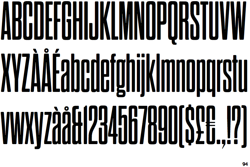 Identifont Dharma Gothic Rounded C Bold