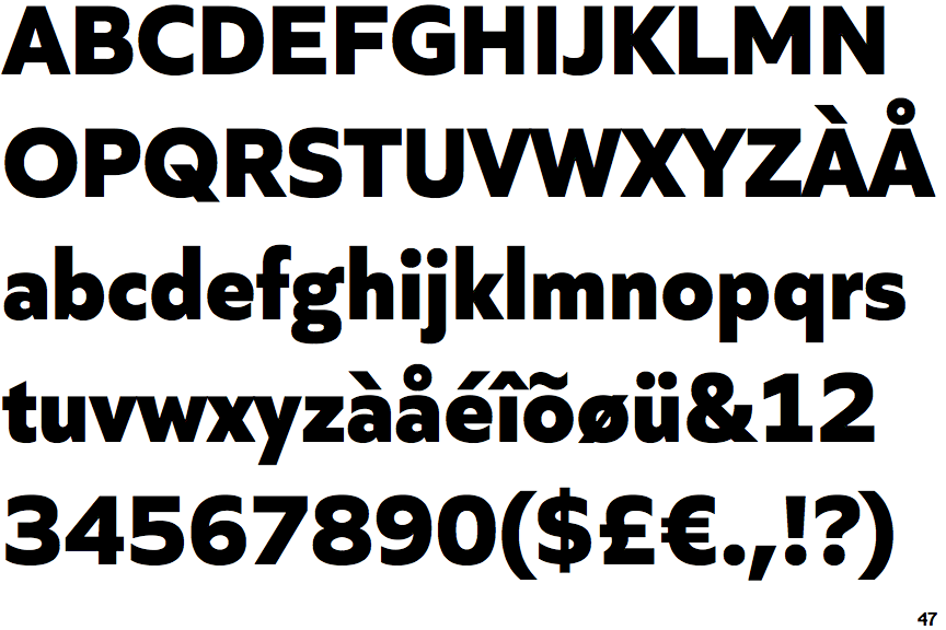 Quiet Sans Extra Bold