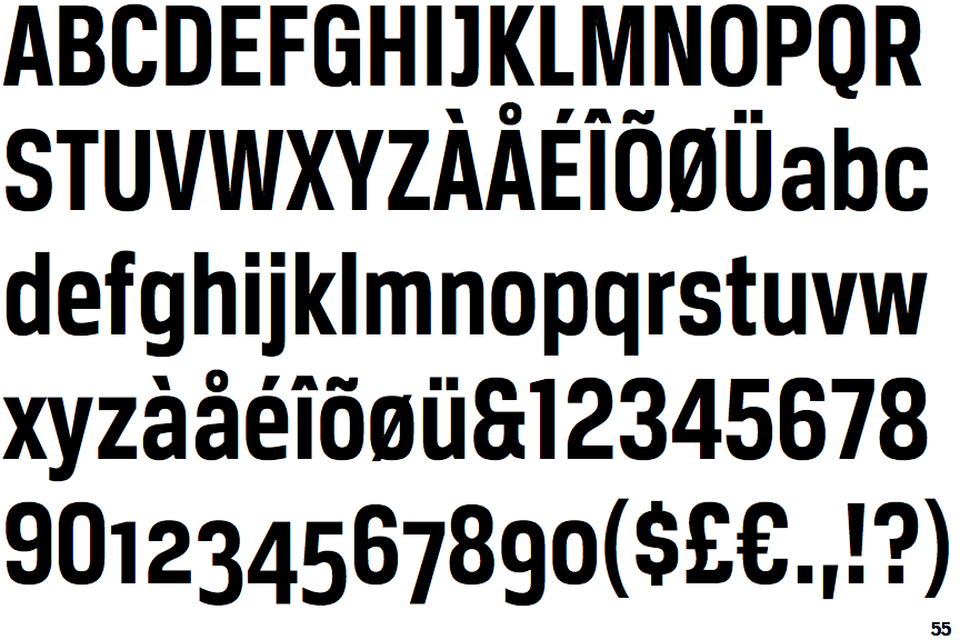 Breuer Condensed Bold