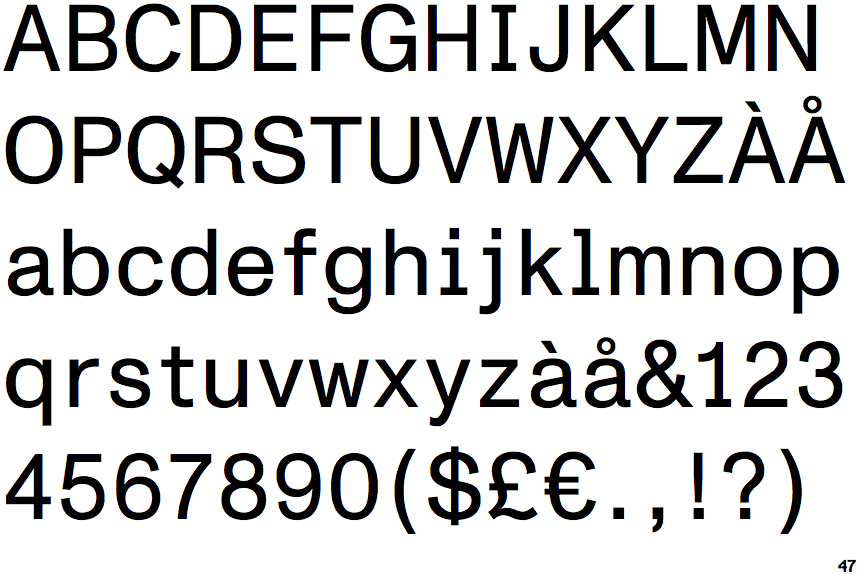 Monument Grotesk Semi-Mono