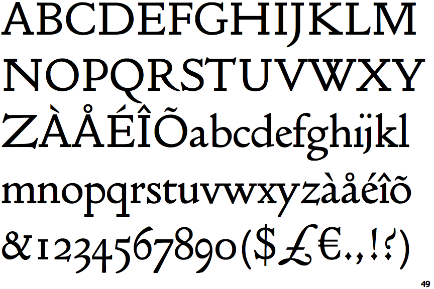Doves Type Text