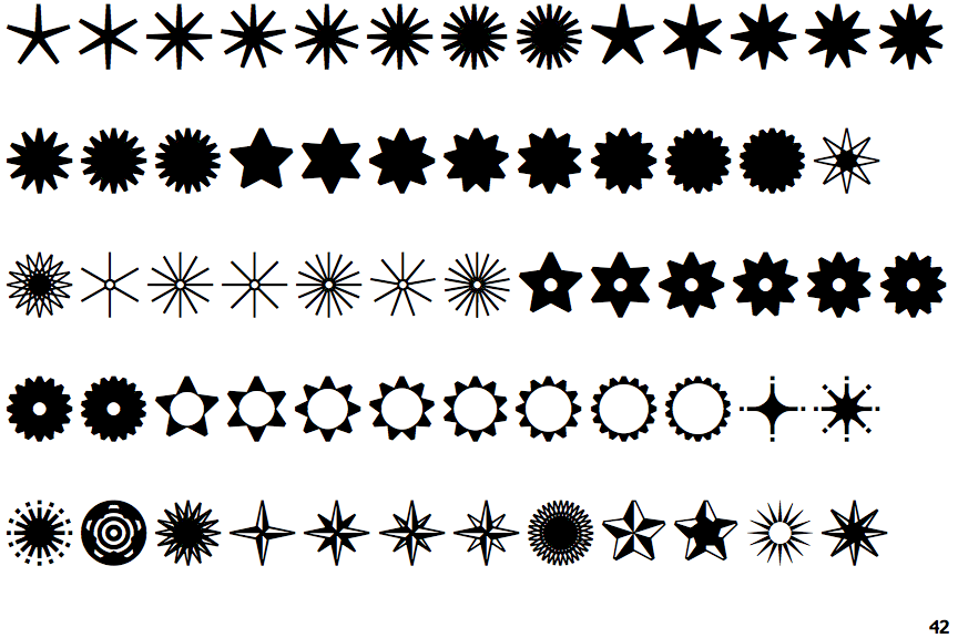 Acta Symbols Stars