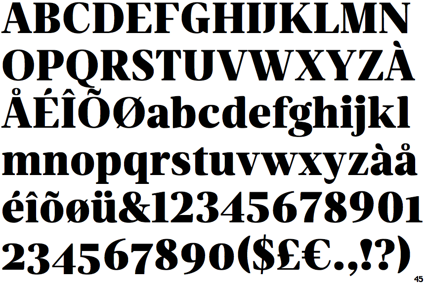 Ardina Text Black