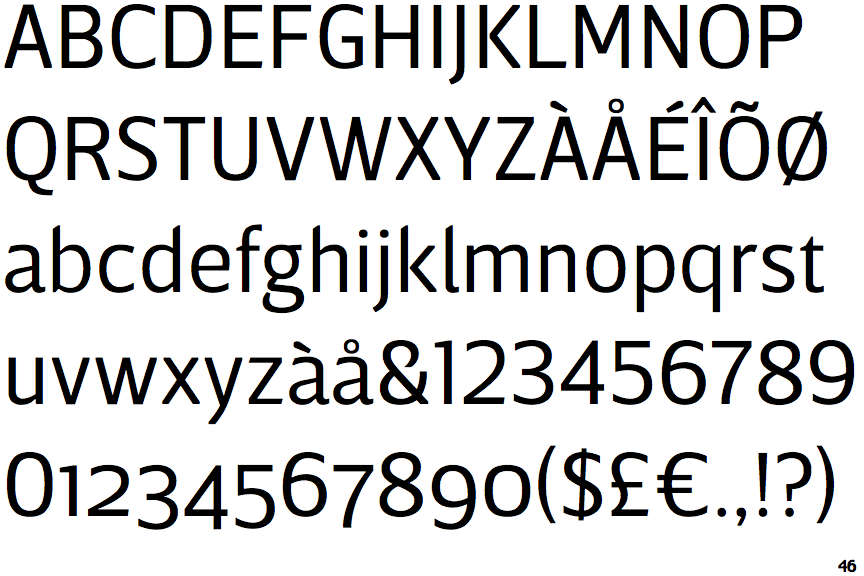 Breve Sans Text Light