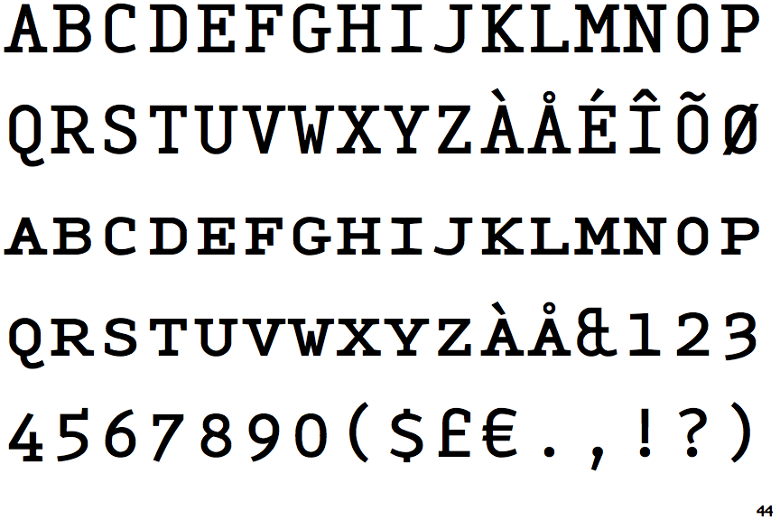Monox Serif SC