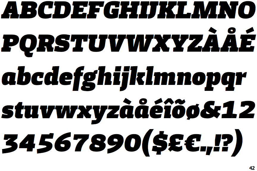 Ocre Poster Serif Italic
