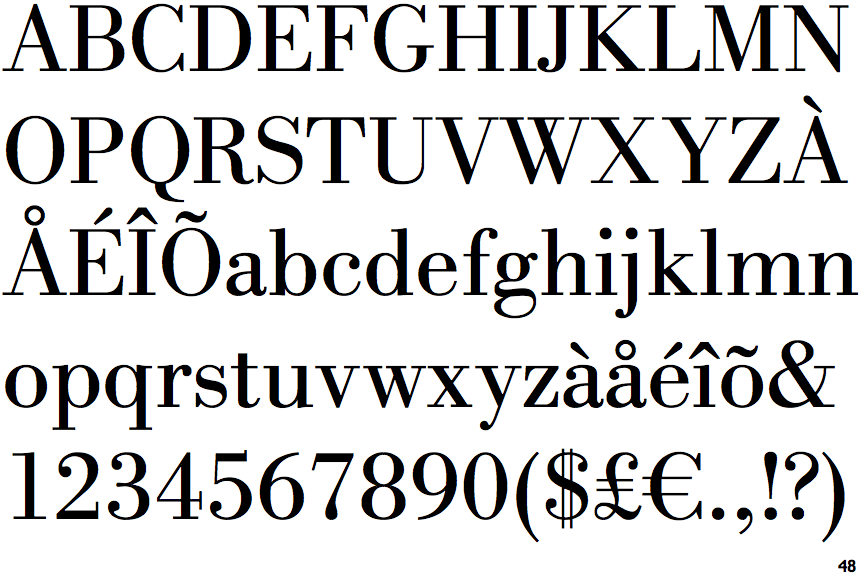 New Bodoni DT