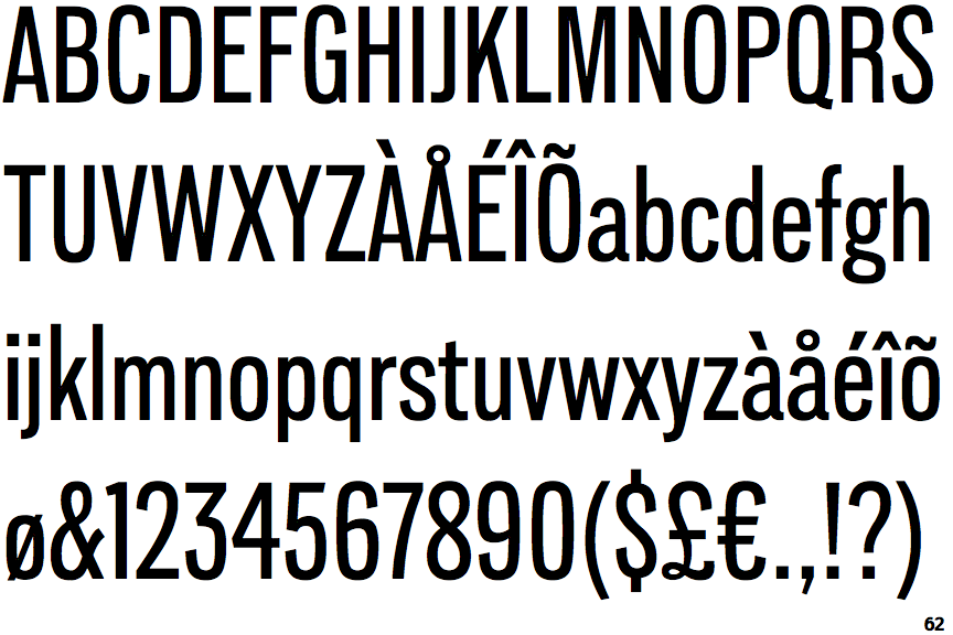 Lorimer No. 2 Condensed