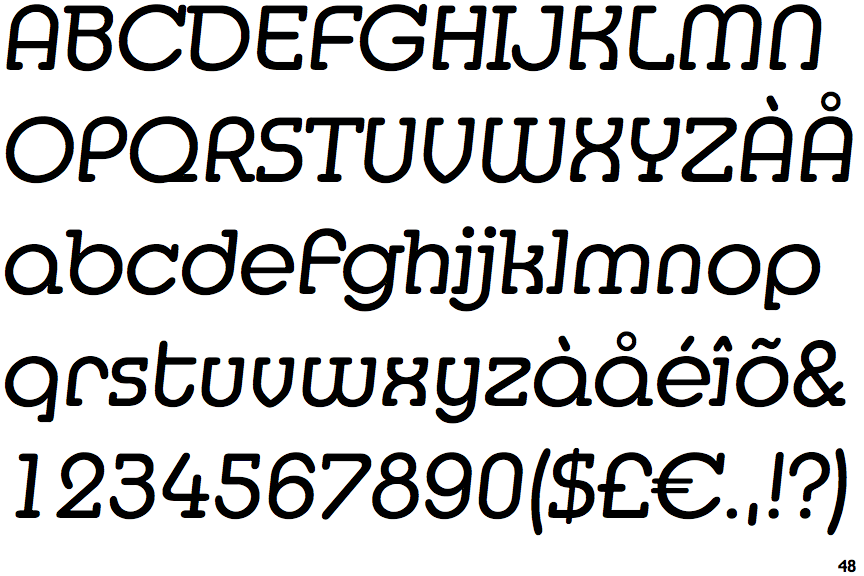 EF Media Serif Italic