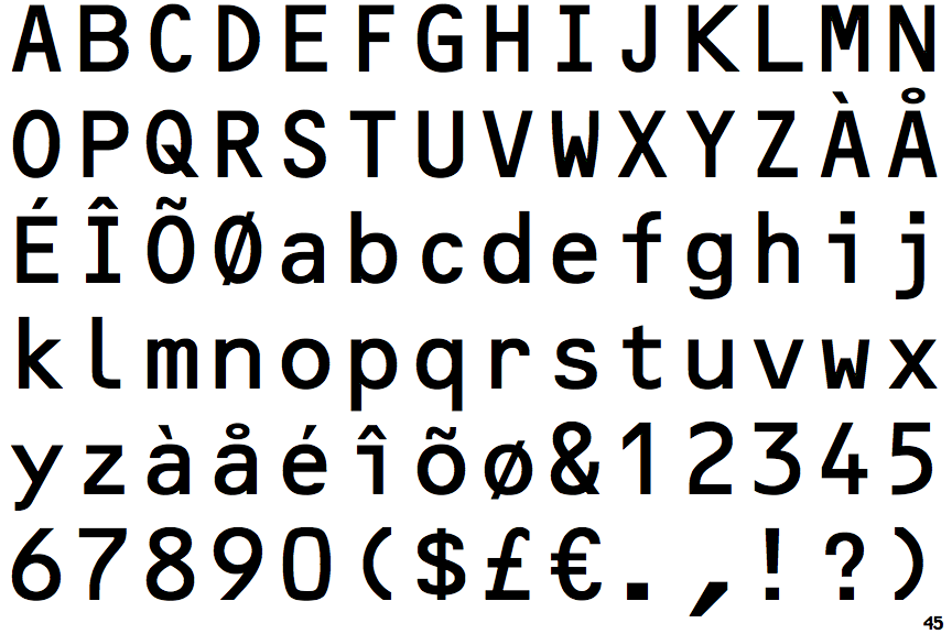 Differences Ef Ocr B Ocr B