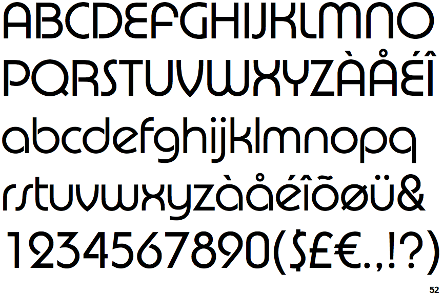 All Round Gothic Font