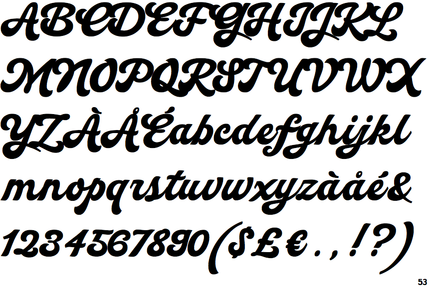 Cattini Script