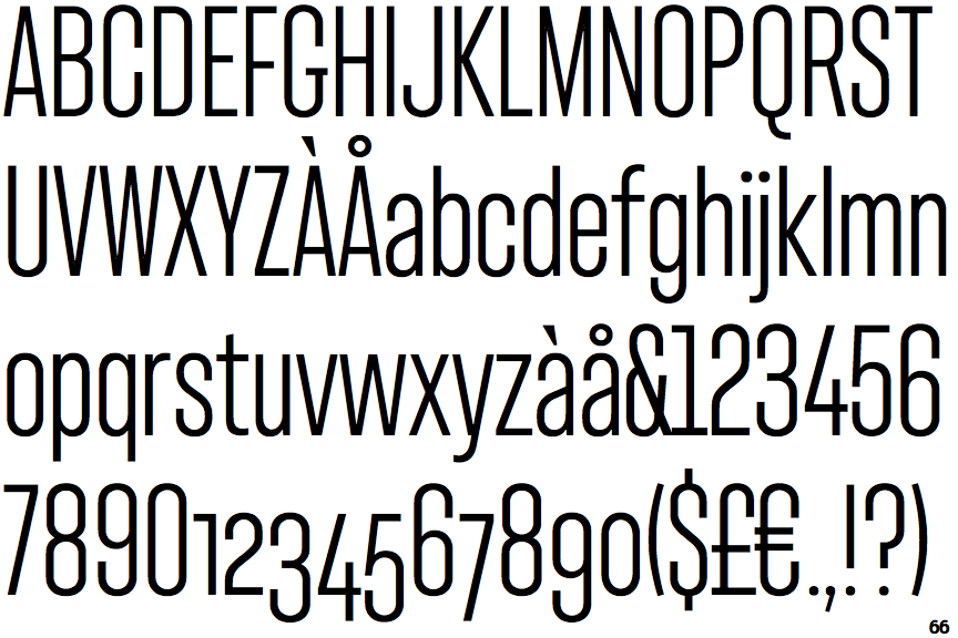 F37 Judge Thin Condensed