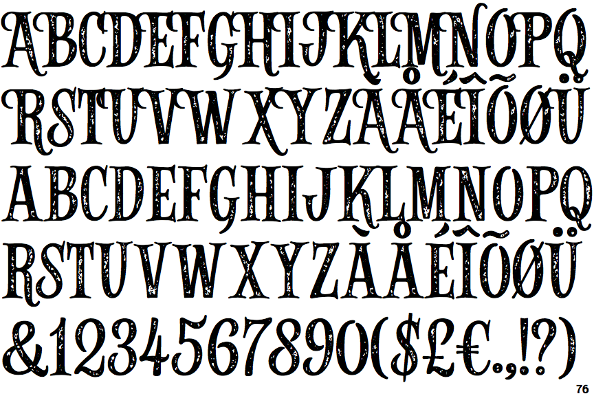 Alfons Serif Printed