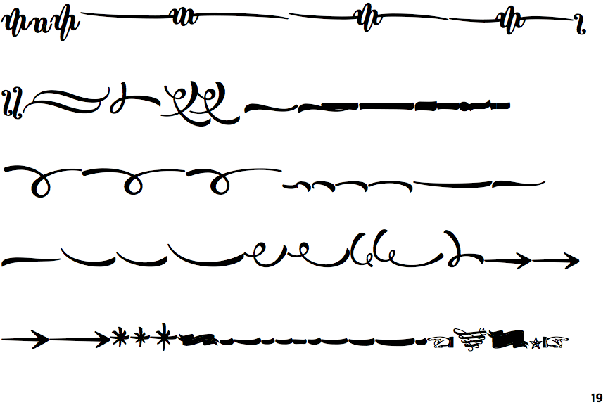 Barracuda Script Ornaments