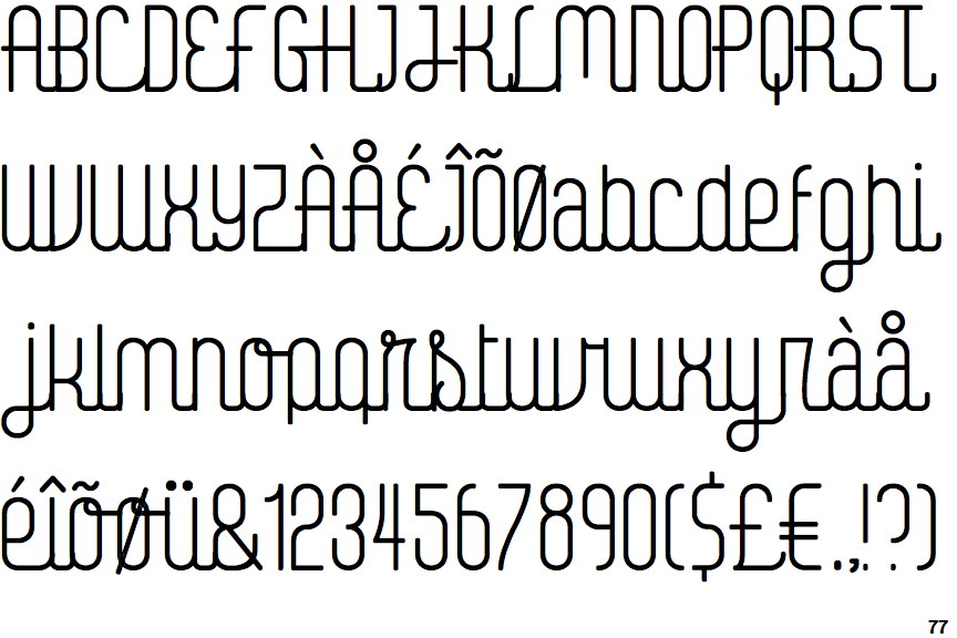 Identifont FT Digital Kauno