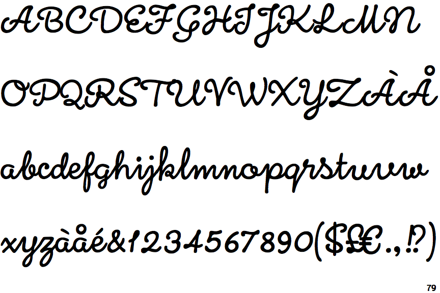 HMS Gilbert Script