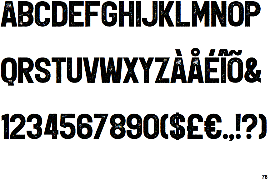 Leftfield Sans Rough Bold