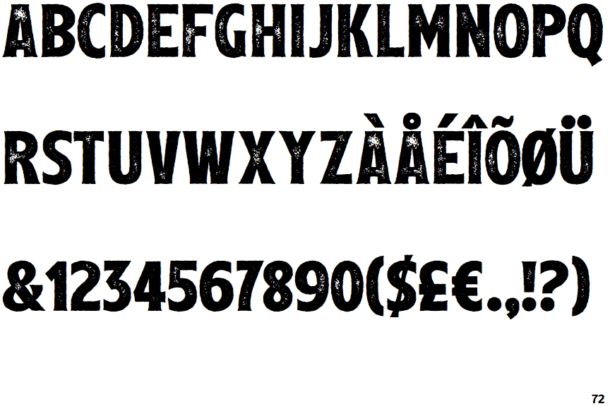 Leftfield Serif Rough Bold