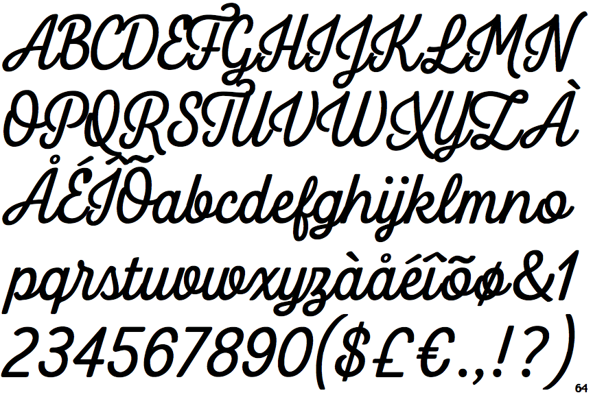 Letterpress Clean Script
