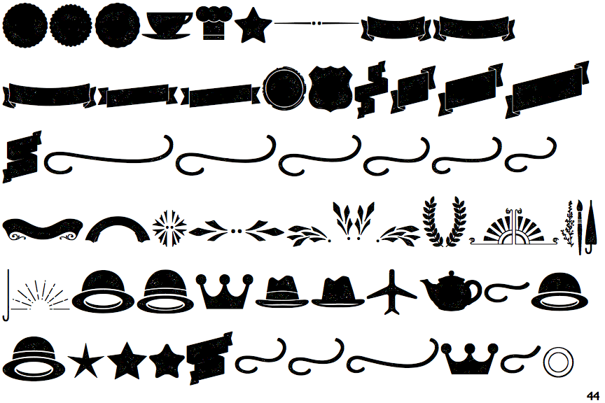 Identifont Letterpress Ornaments