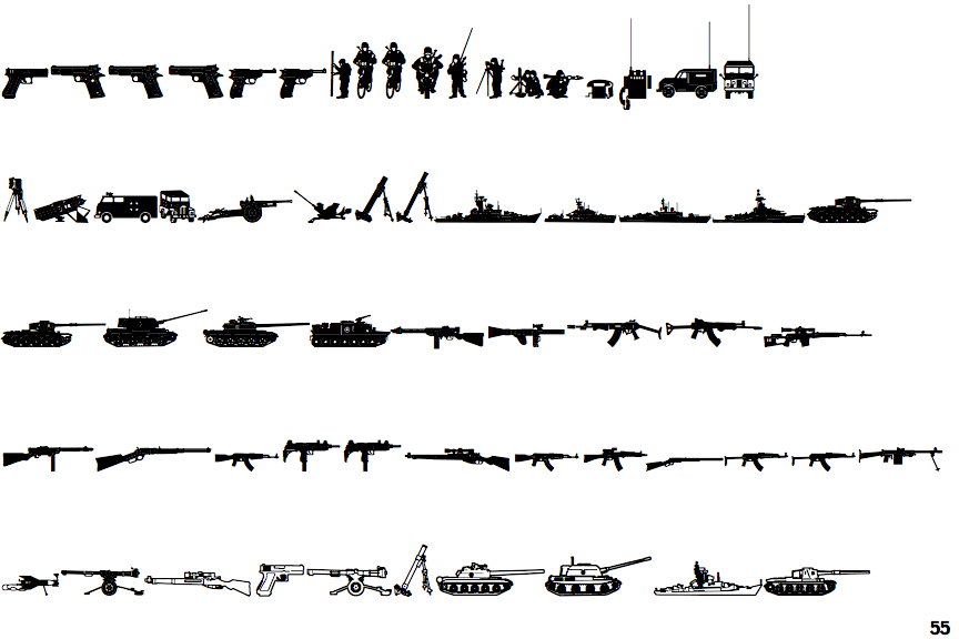 Identifont FT Military Dingbats