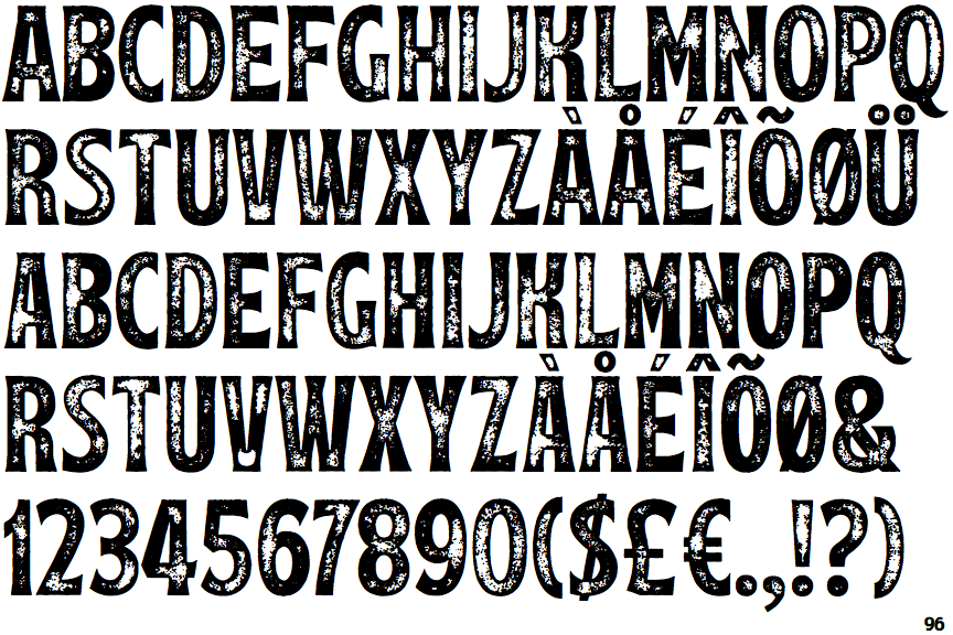 Paper Tiger Serif Print Bold