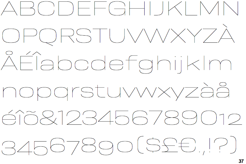 Resolve Sans Thin Wide