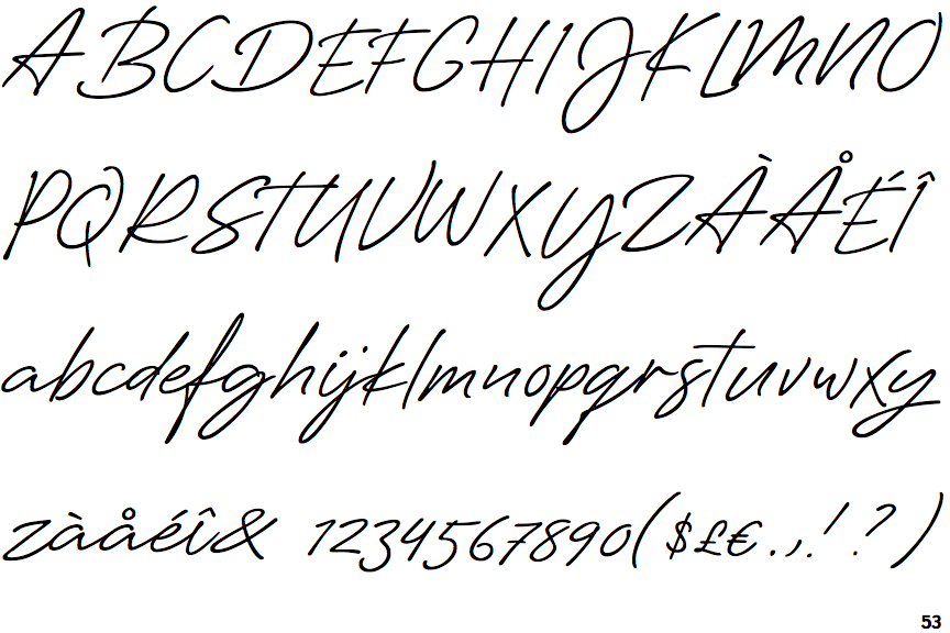 Silverline Script