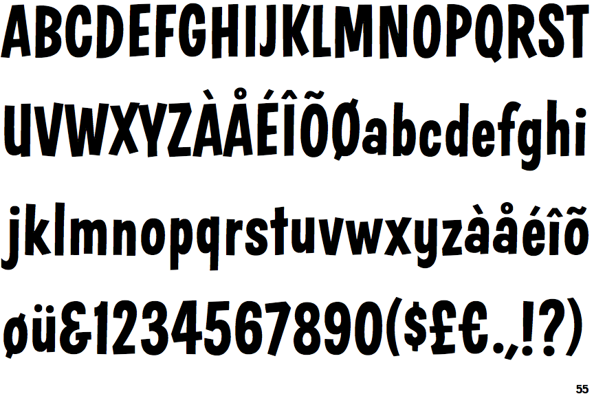 Identifont Filmotype Modern