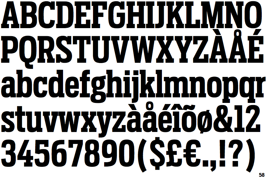 Antenna Serif Extra Condensed Bold