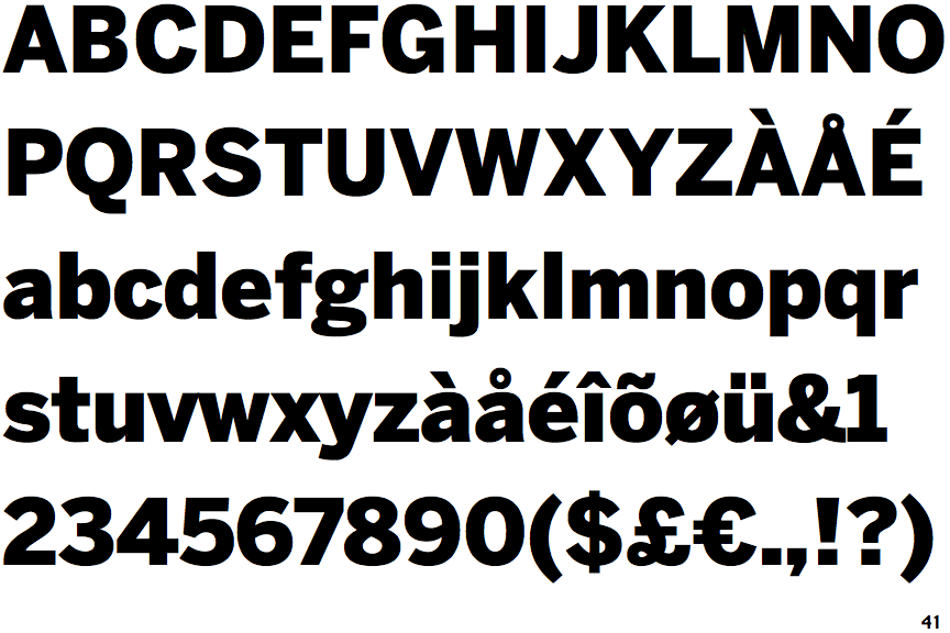 Benton Sans Black