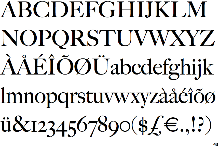 Download big caslon cc