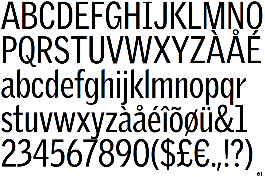 Griffith Gothic Condensed